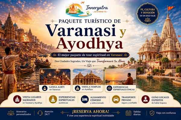 El mejor paquete de tour espiritual en Varanasi